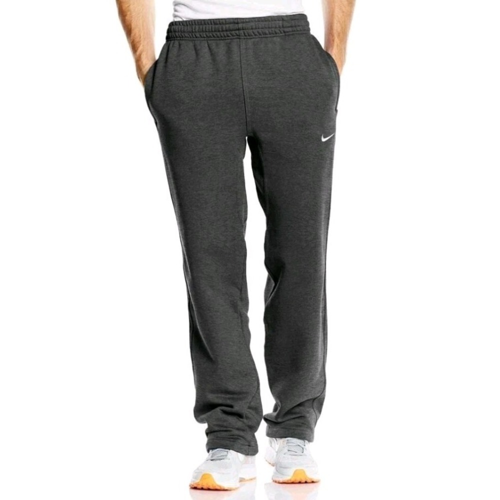 Nike Sportswear Club Classic Sweatpants Men Small Gray Pants Basketball Sports